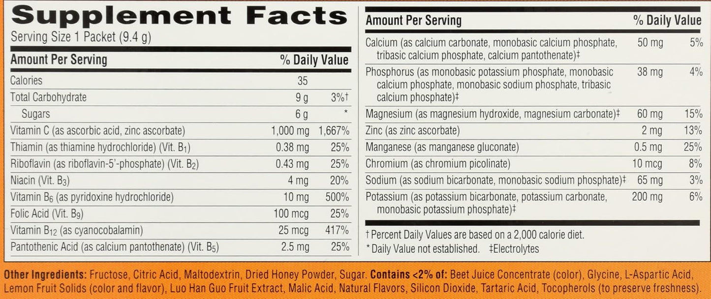 ALACER Emergen C Pink Box, 0.33 OZ - görsel 4