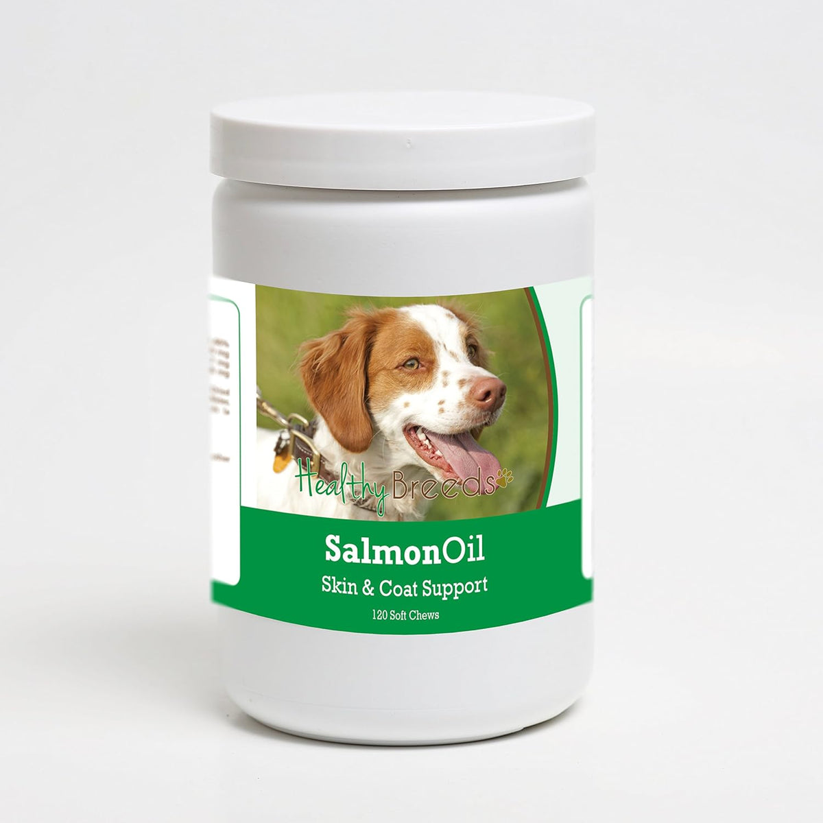 Healthy Breeds Brittany Salmon Oil Soft Chews 120 Count - görsel 1