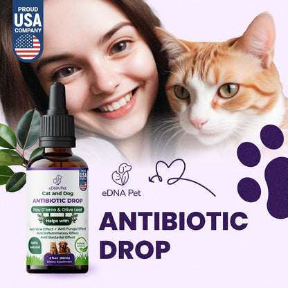 Edna Home Herbal Supplements for Dogs & Cats - Cranberry Respiratory Support Drops, 60ml