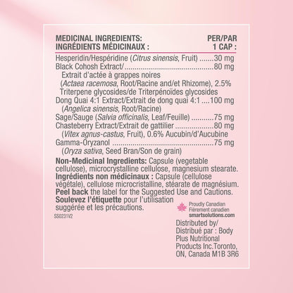 Smart Solutions Menosmart Plus, 120 Capsules