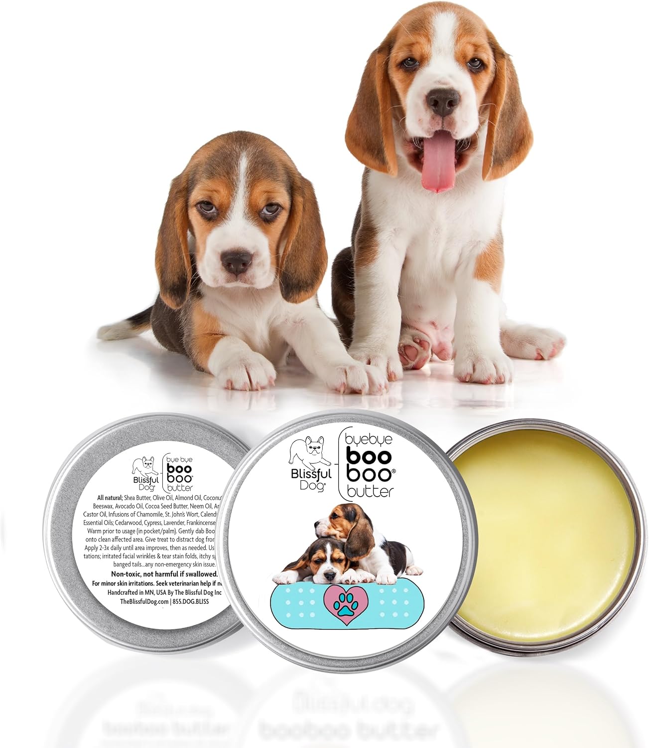 The Blissful Dog 227g TIN Beagle Booboo Butter - görsel 2