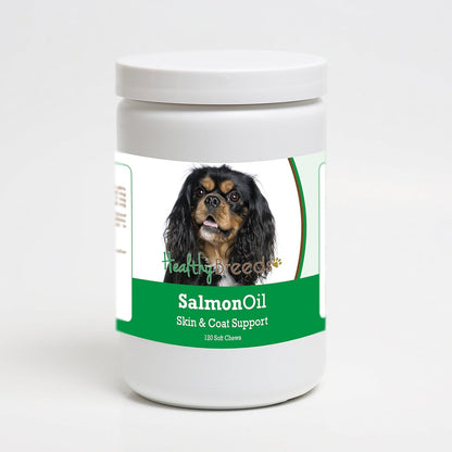 Healthy Breeds Cavalier King Charles Spaniel – Skin and Coat Health: Omega-3s maintain the skin’s lipid barrier, – Image 1