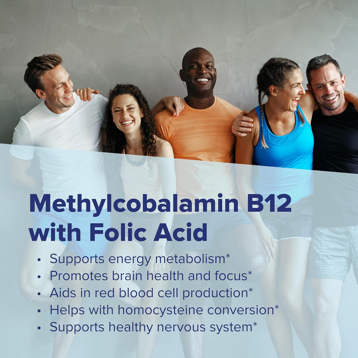 Superior Source No Shot Methylcobalamin B12 with Folic Acid Multivitamin, 60 Sublingual Tablets - görsel 6