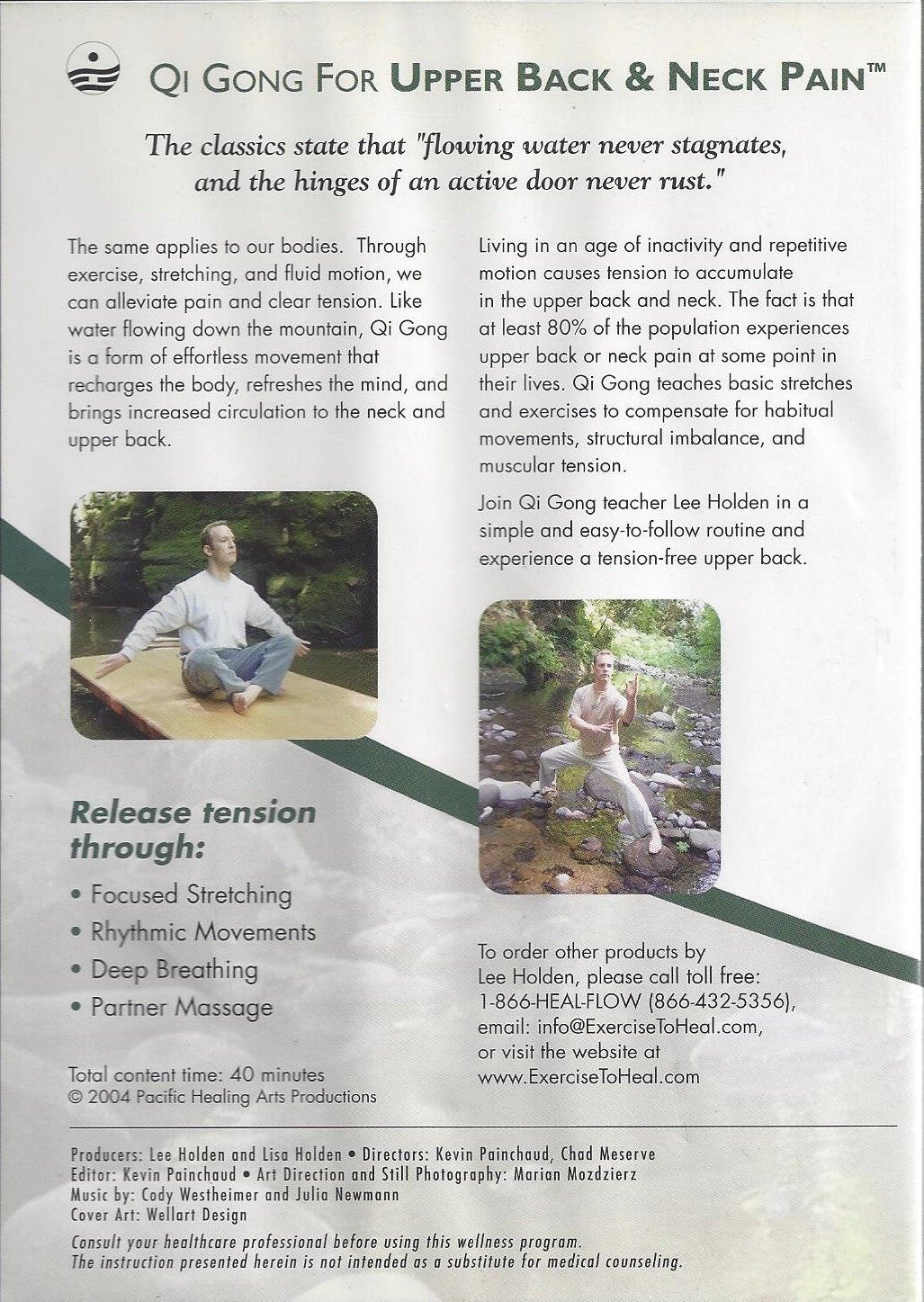 Qi Gong for Upper Back and Neck Pain with Lee Holden - görsel 2