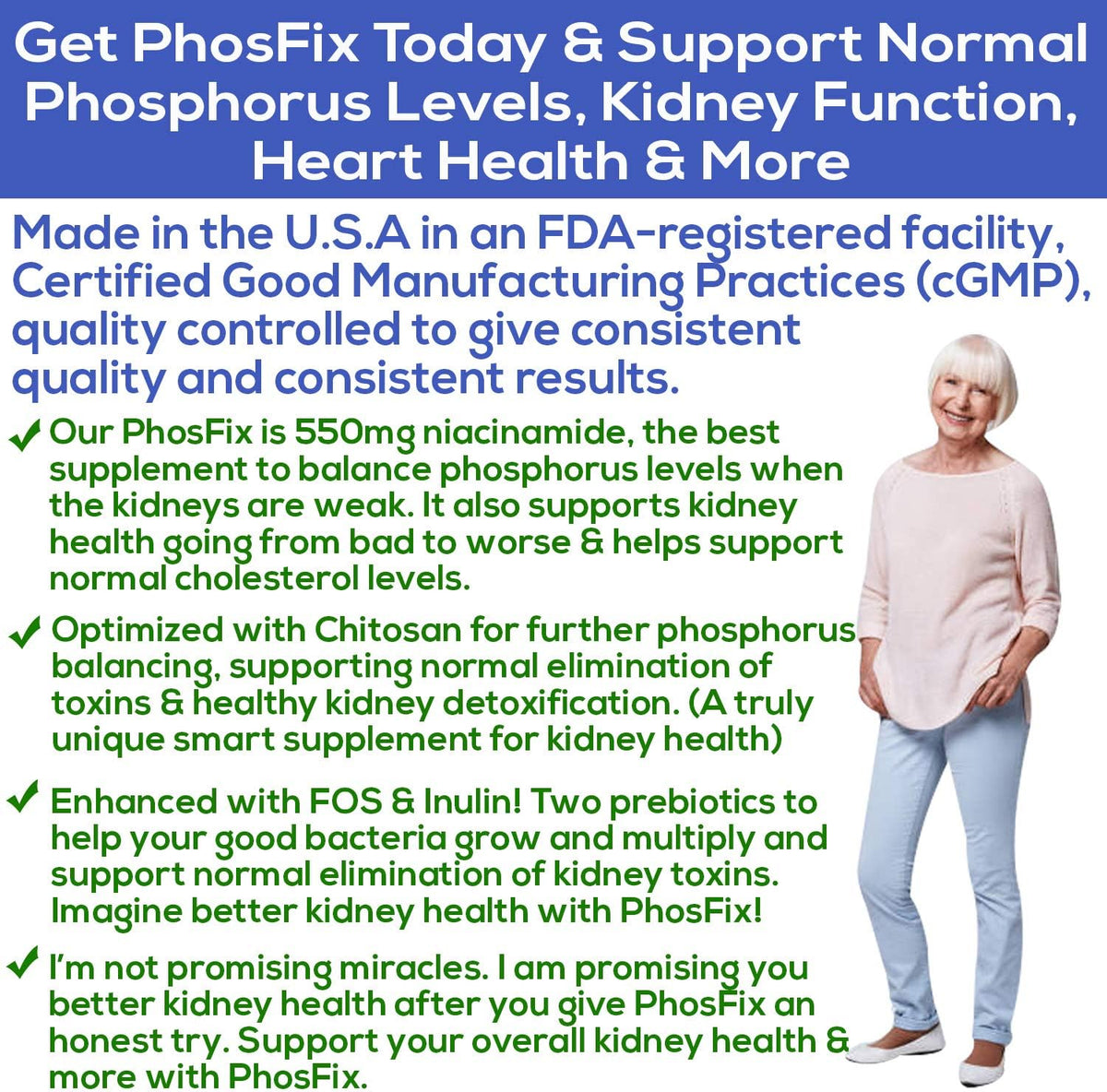 PhosFix 120 Capsules - Phosphorus Binder – Phosphorus Binding: Chitosan may help bind dietary phosphorus in the – Image 4