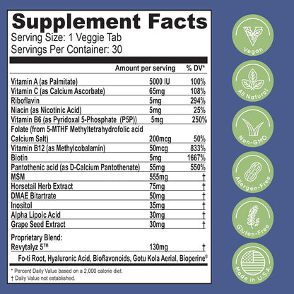 Essential Source Biotin 5000 mcg – Hair, Skin and Nails Vitamins for Women and Men – 30 Tablets