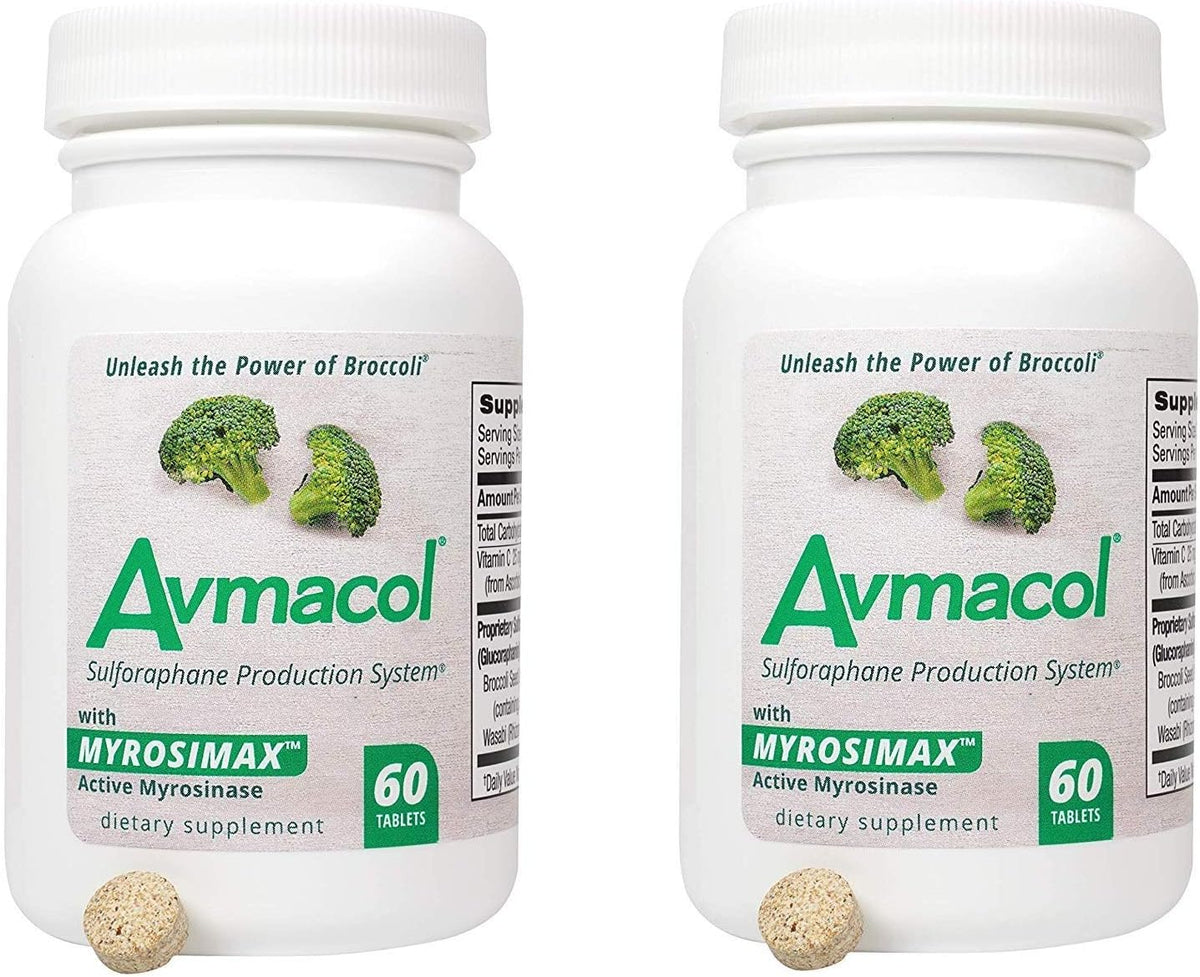 AVMACOL® Sulforaphane with Myrosinase (120 Capsules) – Value Pack - görsel 1