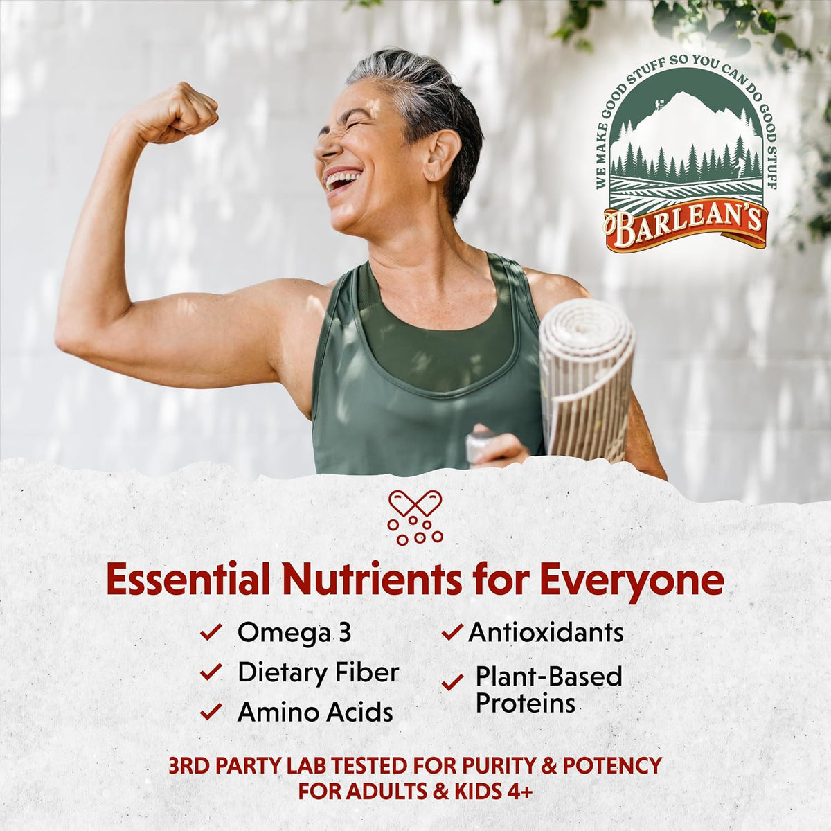 Barlean's Organic Digestive Seed Blend – Chia, Flax, Pumpkin Seeds, Quinoa & Coconut (340 g) - görsel 5