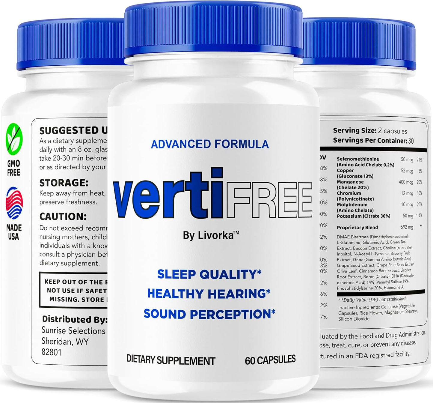 VertiFree Capsules (2 Pack) - Food Supplement - görsel 4
