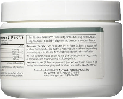 D'Adamo Personalized Nutrition Membrosia Complex, 2g