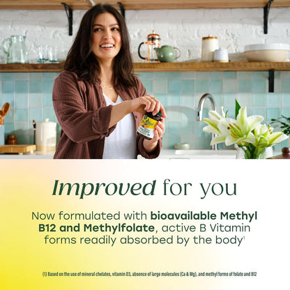 MegaFood Women's Multivitamin One Daily - with Iron, Vitamin C, D3 & B Vitamins - 60 Tablets