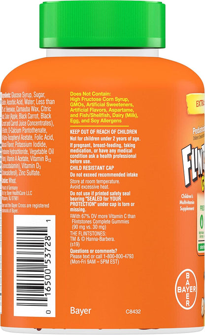 Flintstones Immunity Gummies 150 Count