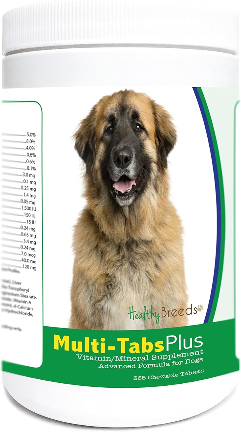 Healthy Breeds Leonberger Multi-Tabs Plus Chewable Tablets, 365 Count - görsel 1
