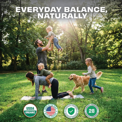 Pomona Wellness Super Greens Supplement - Organic, Non-GMO, 120 Tablets
