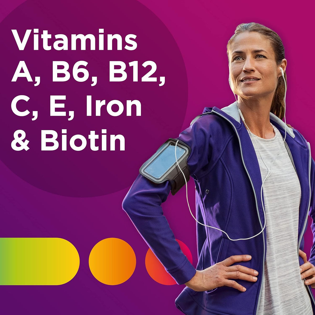 Centrum Women Multivitamin / Multimineral Food Supplement Tablet, Vitamin D3 (200 Count) - görsel 4