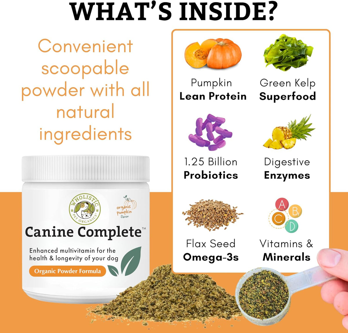 Canine Complete - Dog Multivitamin Powder - 227g - görsel 5