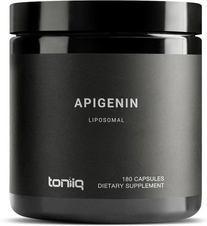 Liposomal Apigenin 100mg – Ultra High Strength Apigenin Supplement for Enhanced Absorption – 180 Vegetarian Capsules