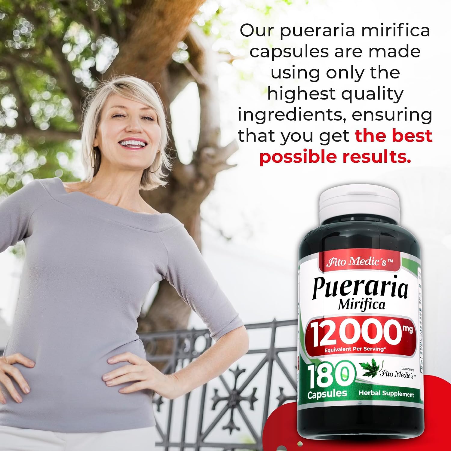 FITO MEDIC'S Lab Pueraria Mirifica 180 Capsules - görsel 3