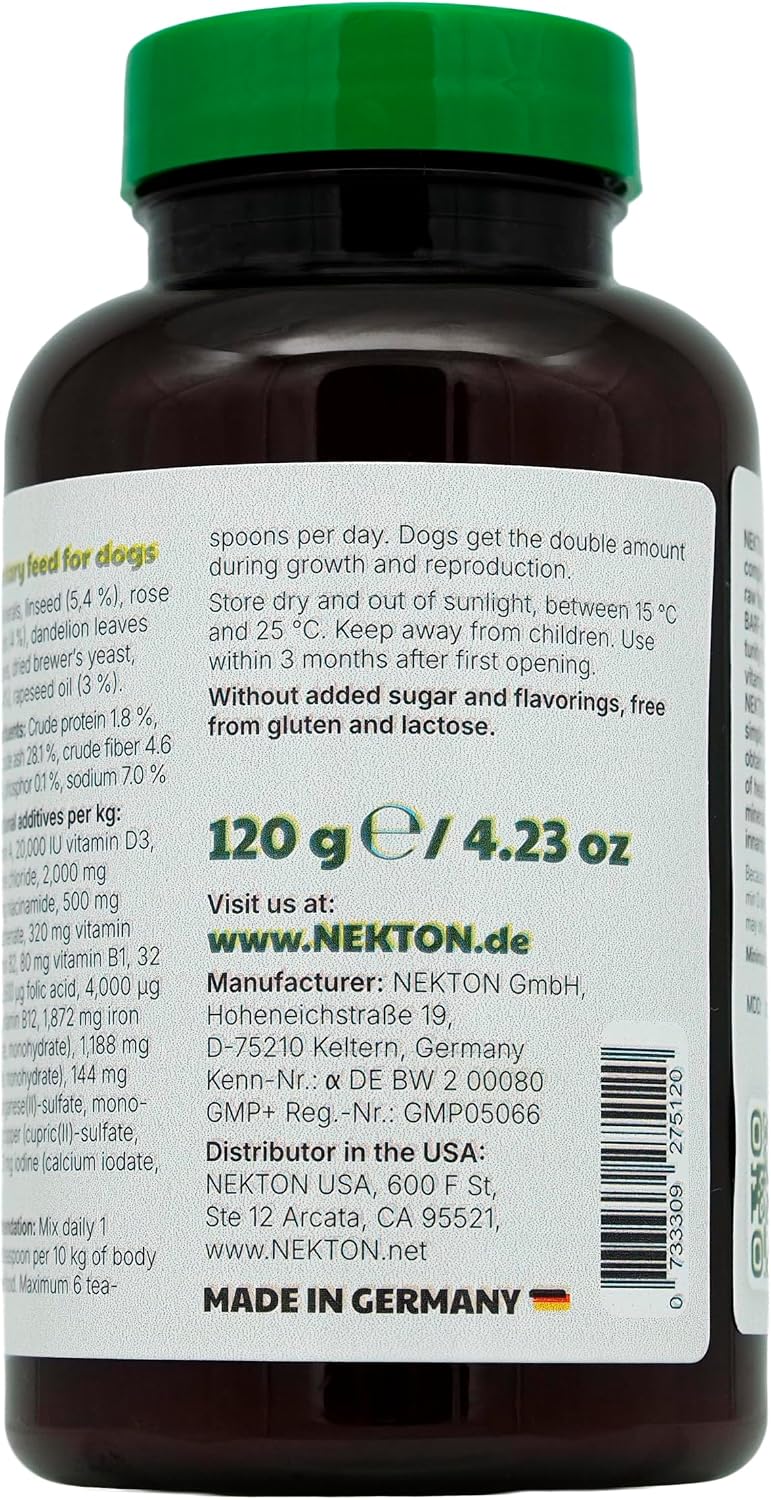Nekton-Dog Easy Barf Raw Food Supplement 120g - görsel 4