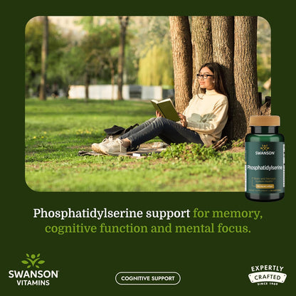 Swanson Phosphatidylserine 100 mg, 90 Softgels