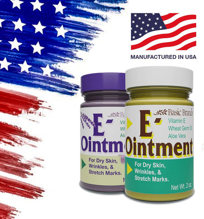 Basic Organics Vitamin E Ointment - Original, 56 g (Pack of 3)