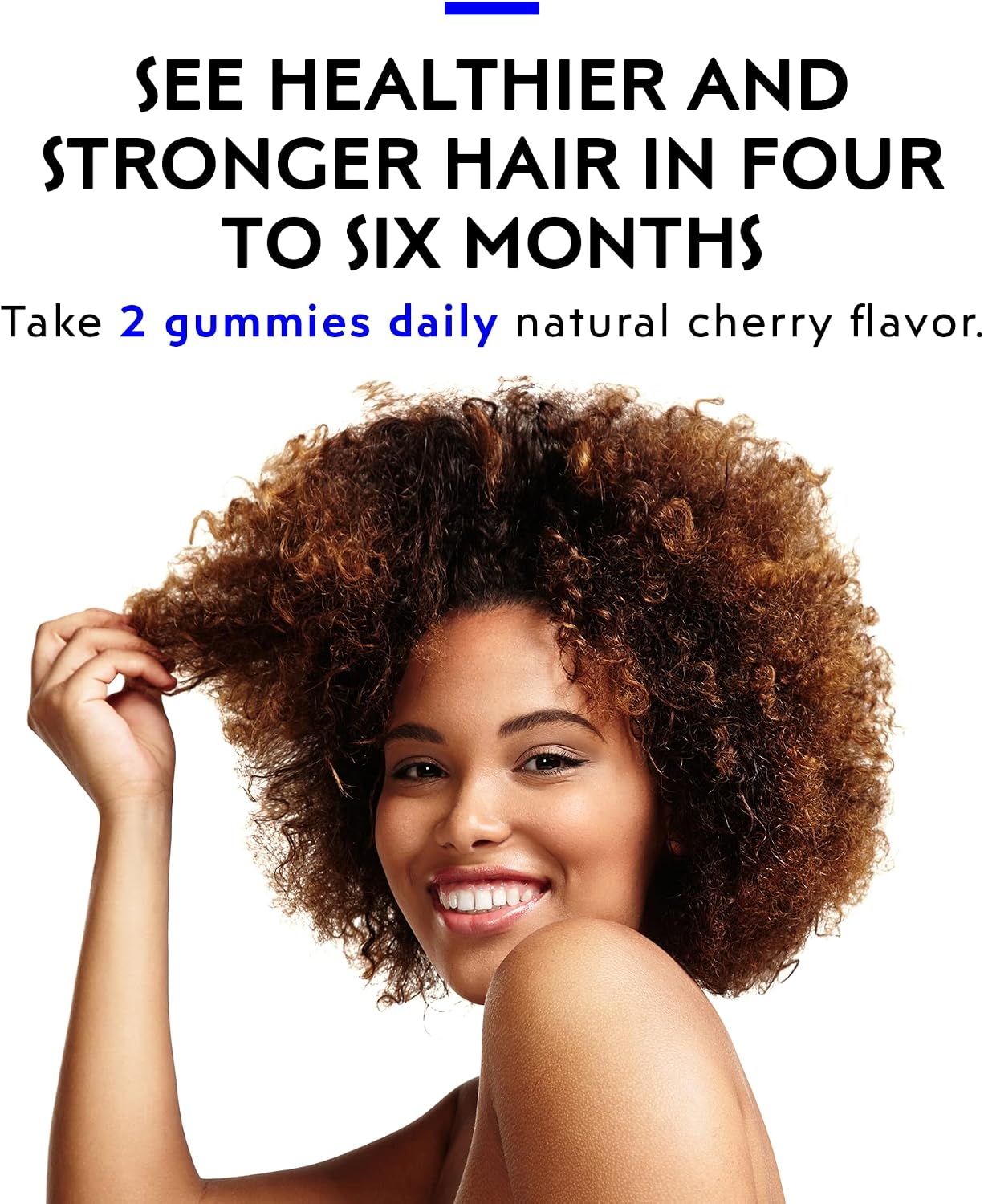 Elon Biotin Gummies for Hair Growth – 5000mcg, Cherry Flavoured, 60 Gummies - görsel 5