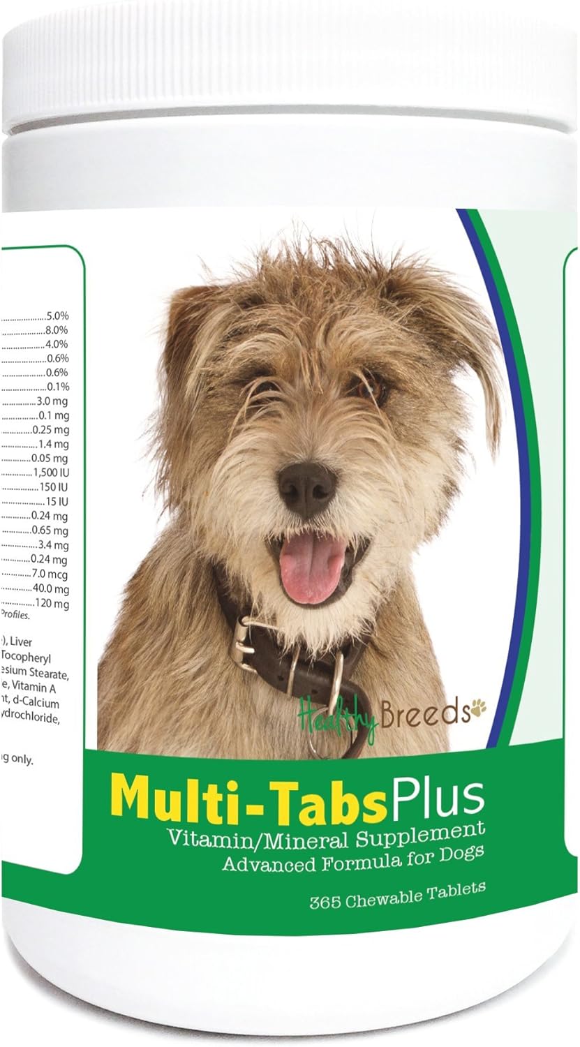 Healthy Breeds Mutt Multi-Tabs Plus Chewable Tablets 365 Count - görsel 1