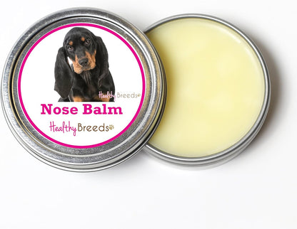Healthy Breeds Black and Tan Coonhound Dog Nose Balm 2 oz