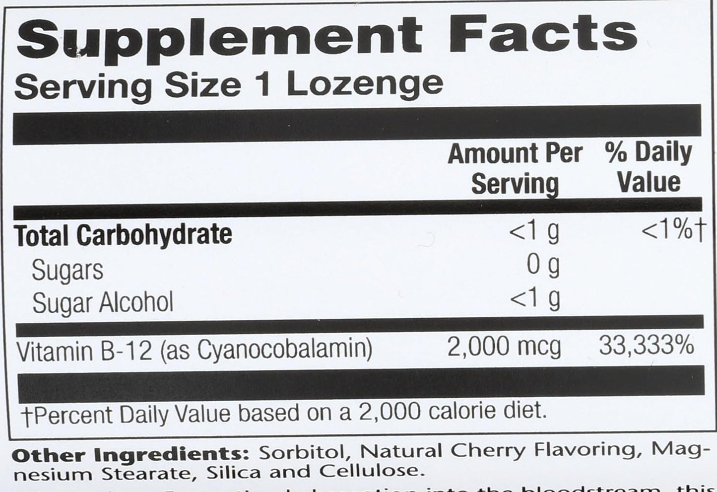 Solaray Vitamin B12 2000mcg, 90 Capsules - görsel 4