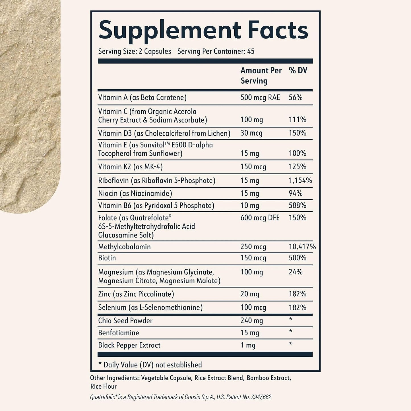 Cielo Rise Multivitamin for Women and Men – Vitamin A, C, D3, E, K2 & More – Magnesium Glycinate, Citrate and Malate – Complete Daily Nutrition (45-Day Supply) - görsel 2