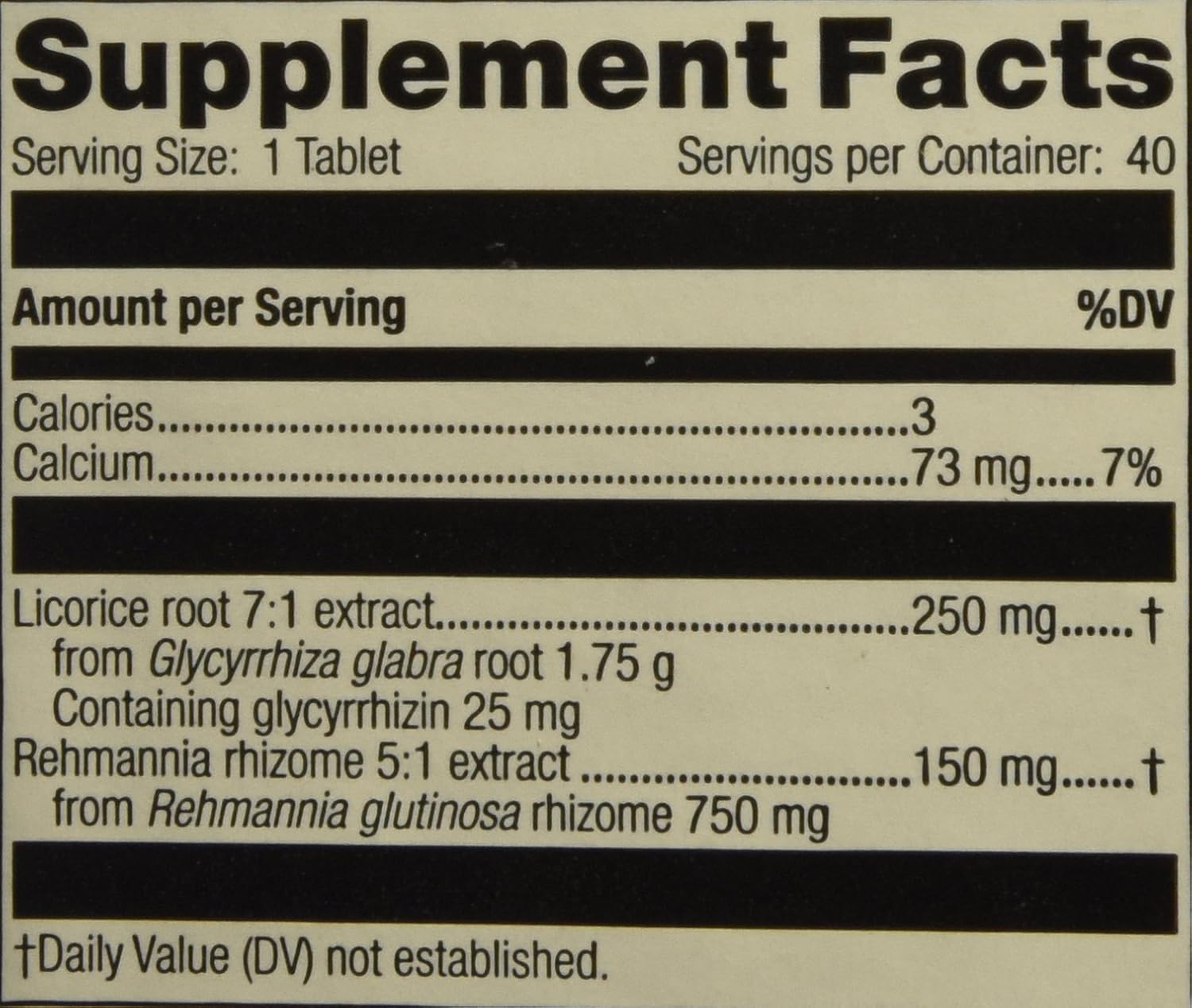 Adrenal Complex - 40 Tablets by Mediherb - görsel 5