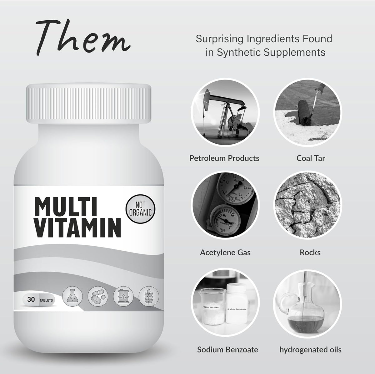 Organixx Clean Sourced Multivitamin for Men and Women - görsel 8
