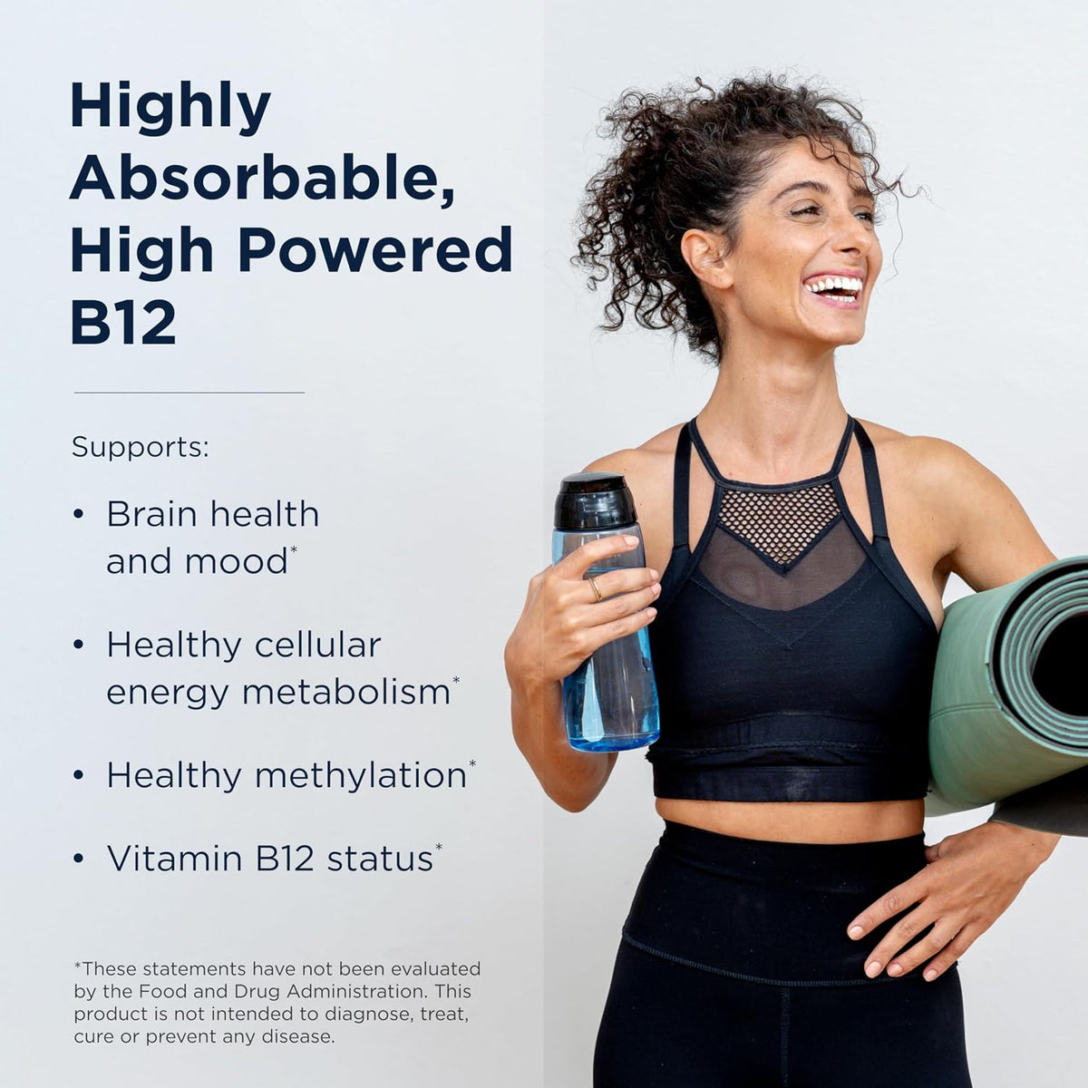 Designs for Health Vitamin B12 Lozenges - 5000 mcg Methylcobalamin - Natural Berry Flavour (60 Lozenges) - görsel 2