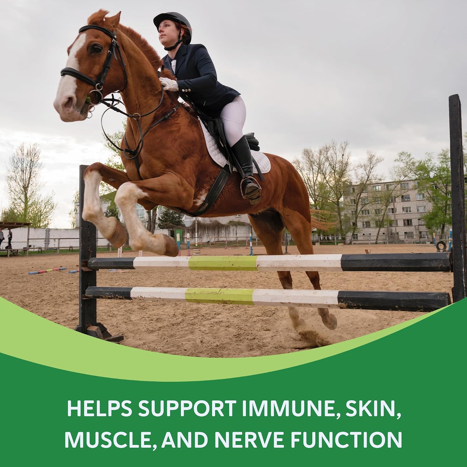 Health-E Vitamin E Supplement for Horses – High-Potency dl-Alpha Tocopherol Powder, 60 Servings - görsel 3