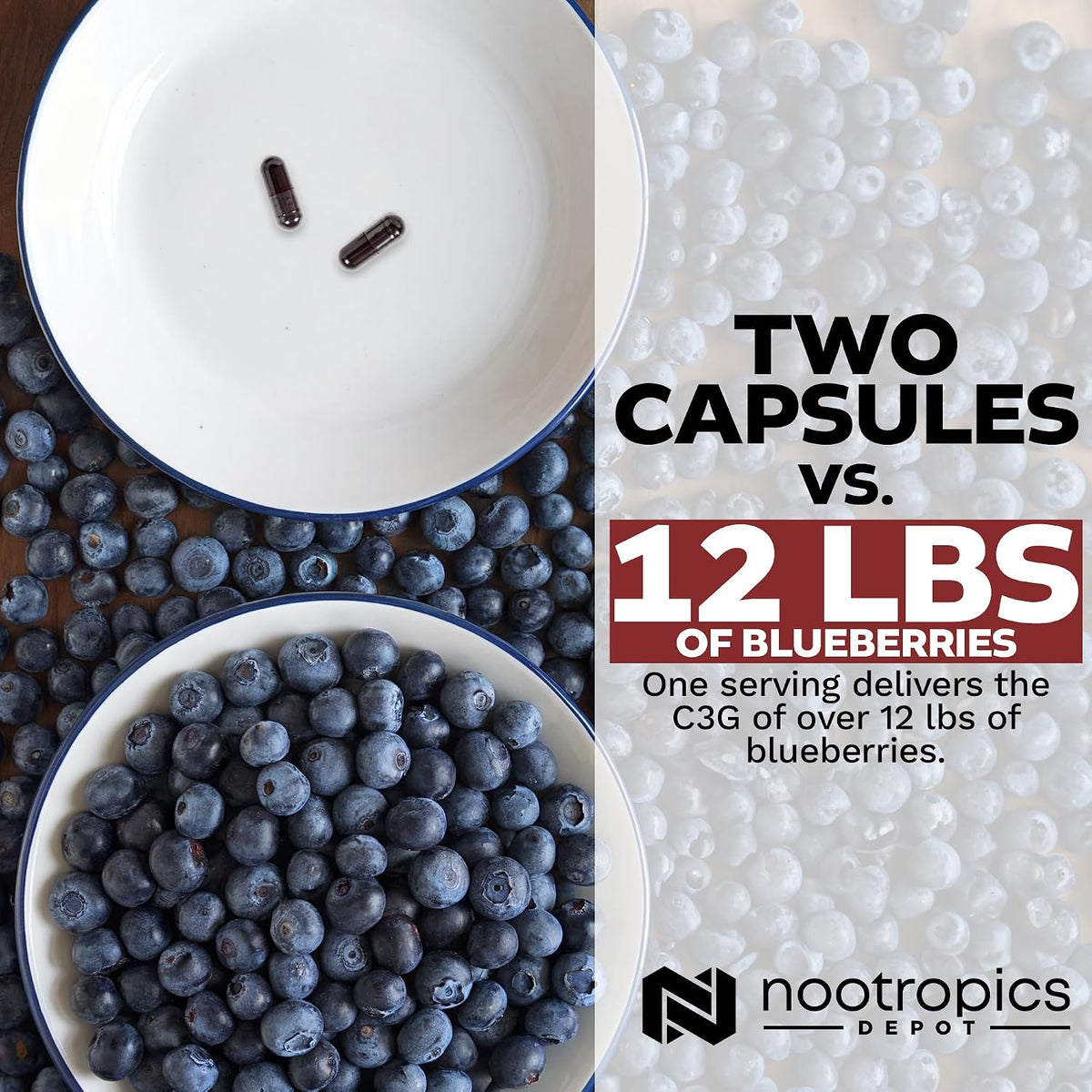 Nootropics Depot Cyanidin 3-Glucoside – 125 mg, 60 Capsules - görsel 5