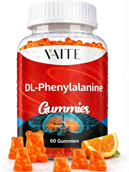 DL-Phenylalanine 1000mg Gummies – Dual-Action Amino Acid Support – 60 Gummies