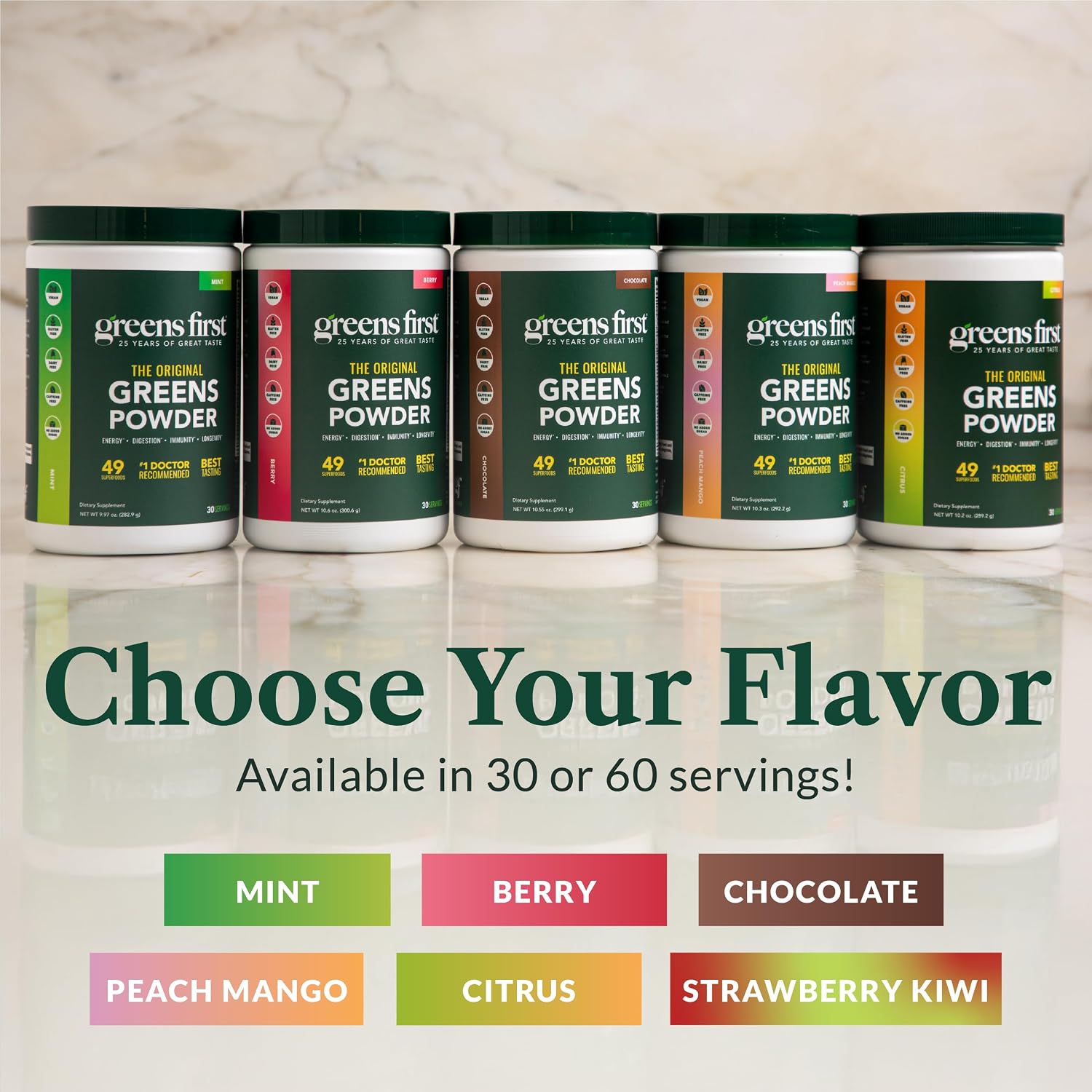 Greens First The Original Greens Powder - Mint, 30 Servings - görsel 6