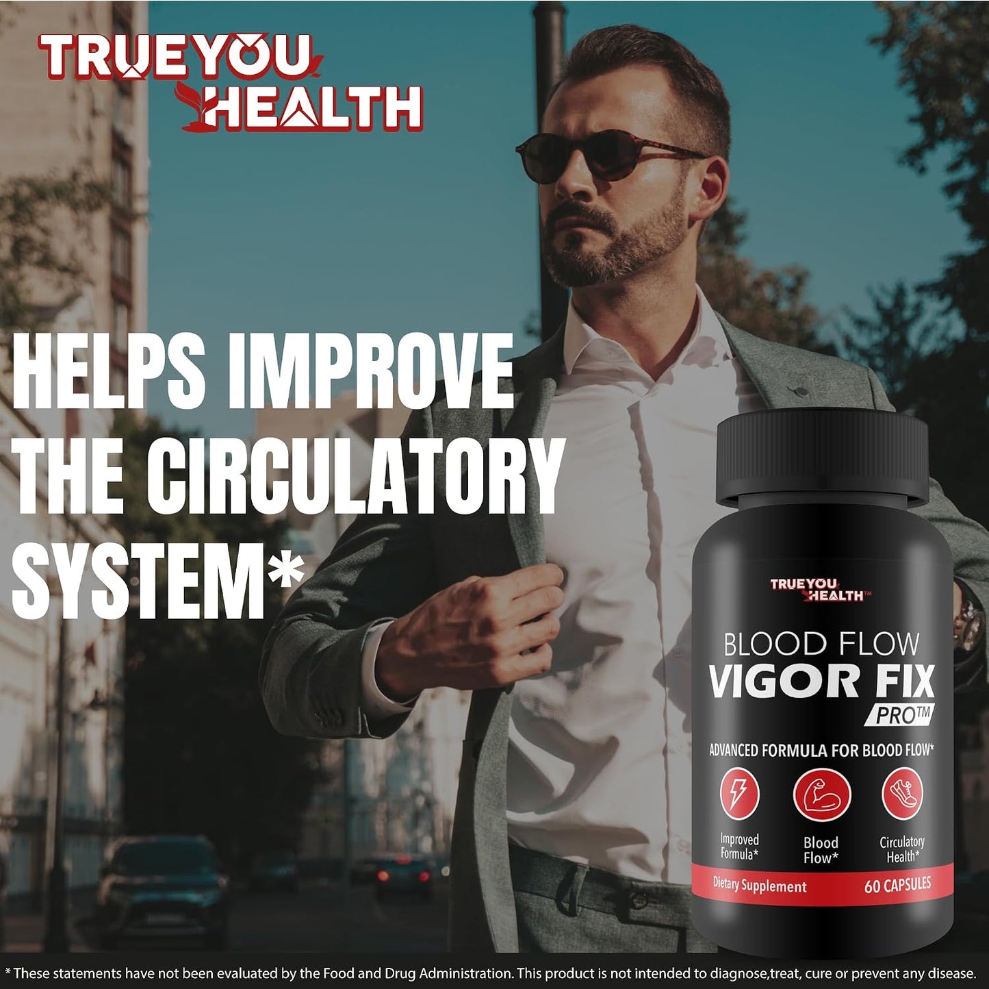Blood Flow Vigour Fix Pro - Men's Blood Circulation Support - görsel 6