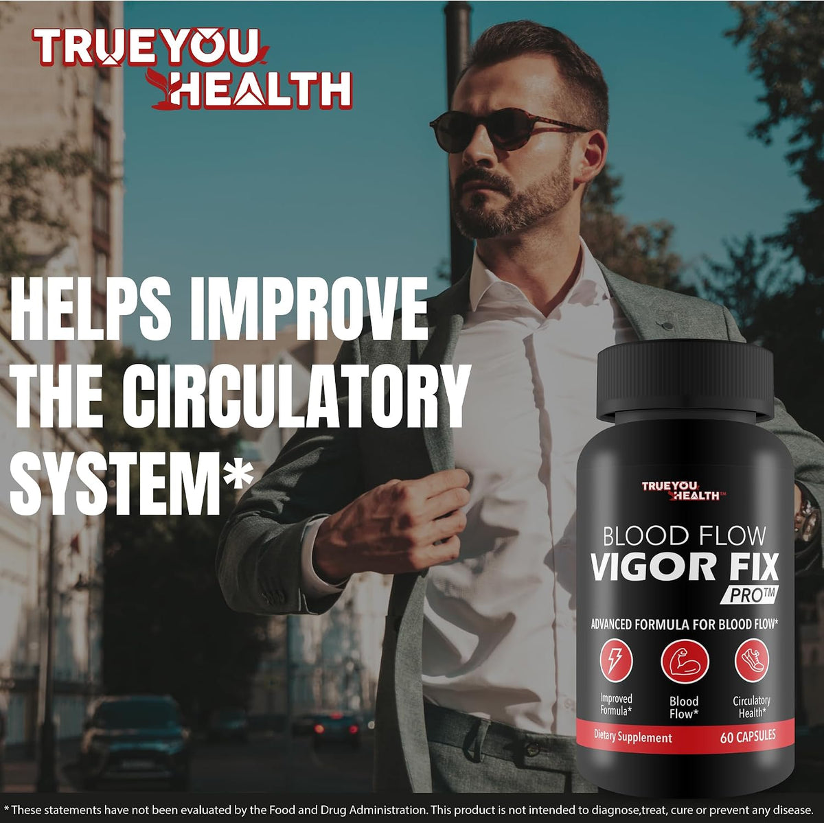 Blood Flow Vigour Fix Pro - Men's Blood Circulation Support - görsel 6