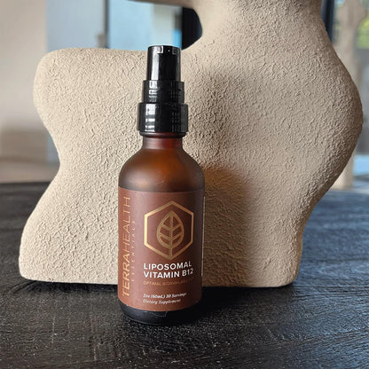 Terra Health Essentials - Liposomal Vitamin B12 | Support for Energy, Mood, Memory & Immune System (30-Day Supply)