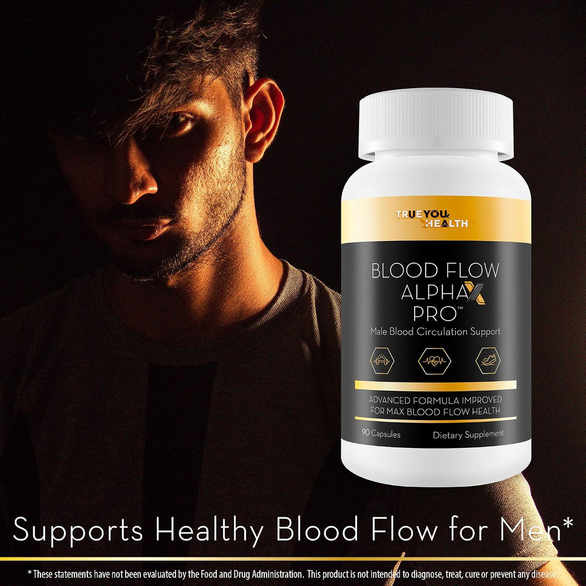 Blood Flow Alpha X Pro – Improved Formula – Male Blood Circulation Support Supplement - görsel 6