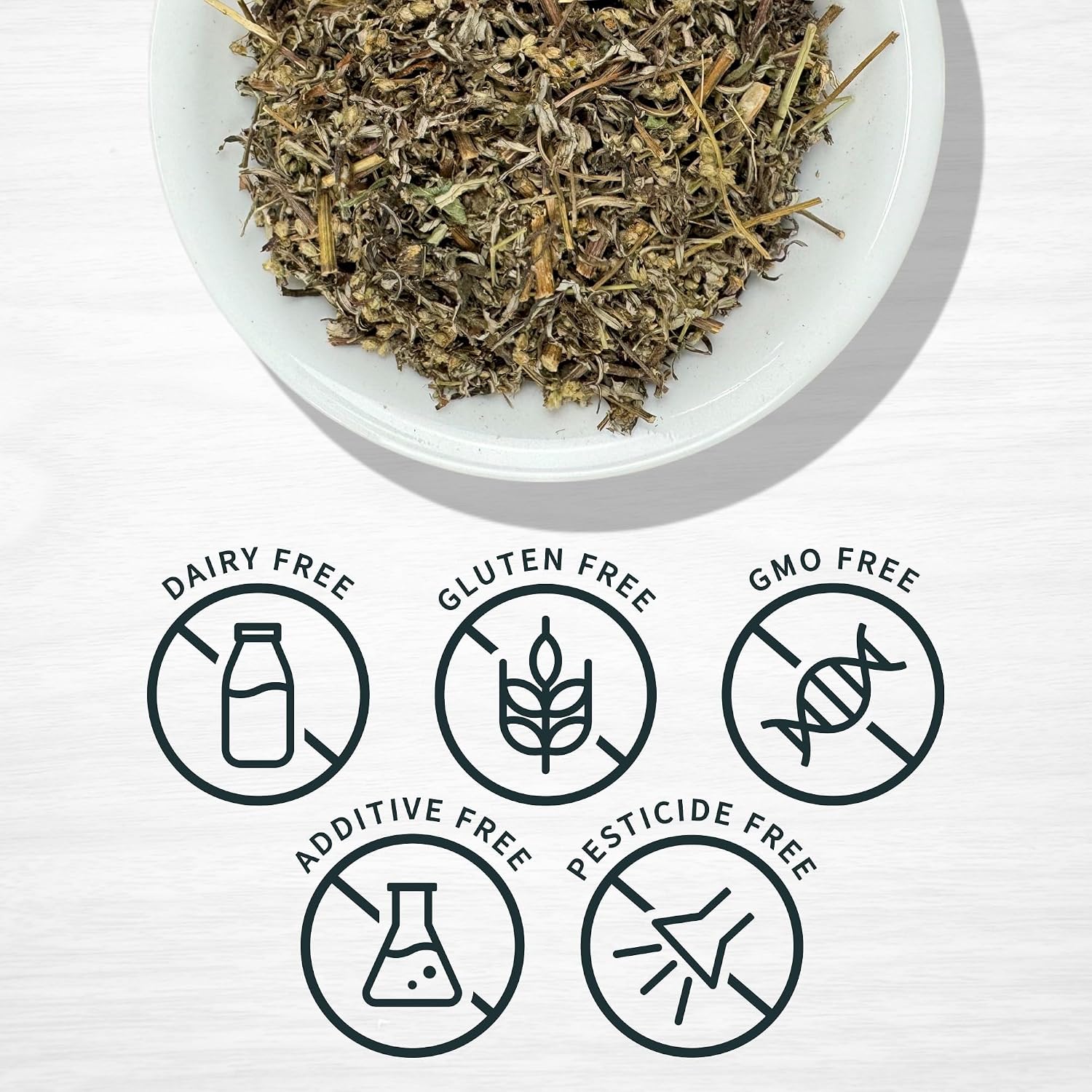 Evergreen Herbs Mugwort Herb, Estafiate (Mugwort) 227 g - Resealable Stand Up Pouch - görsel 3