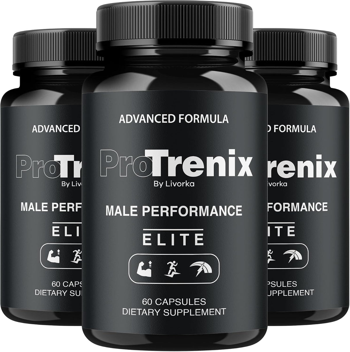 (3 Pack) ProTrenix Pills for Men, All-Natural Multivitamin Supplement, 180 Capsules - görsel 1
