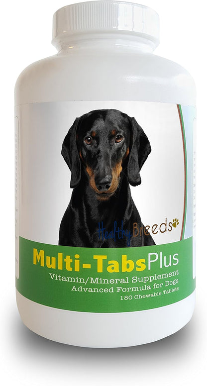 Healthy Breeds Dachshund Multi-Tabs Plus Chewable Tablets - 180 Tablets