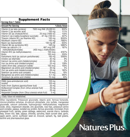 NaturesPlus Ultra II Daily Multivitamin - 180 Tablets (Pack of 2) - 360 Servings