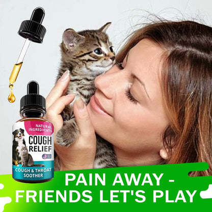 FurFinds Kennel Cough Drops for Dogs and Cats - 60 ml Liquid Herbal Supplement
