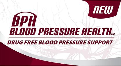 BPH Blood Pressure Health Maintenance Dietary Supplement Caplets - Beetroot, 60 Count