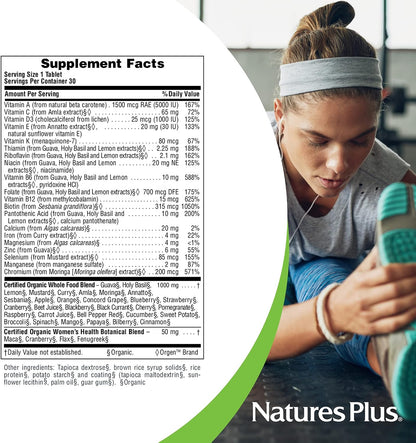 NaturesPlus Source of Life Garden Women’s Once Daily Multivitamin - 30 Tablets