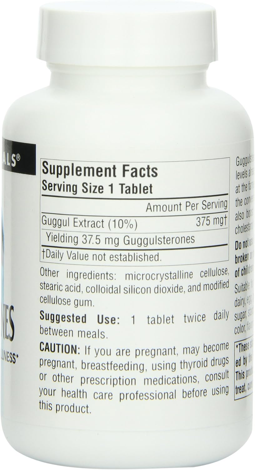 Source Naturals Guggulsterones – 37.5 mg, 120 Tablets - görsel 5