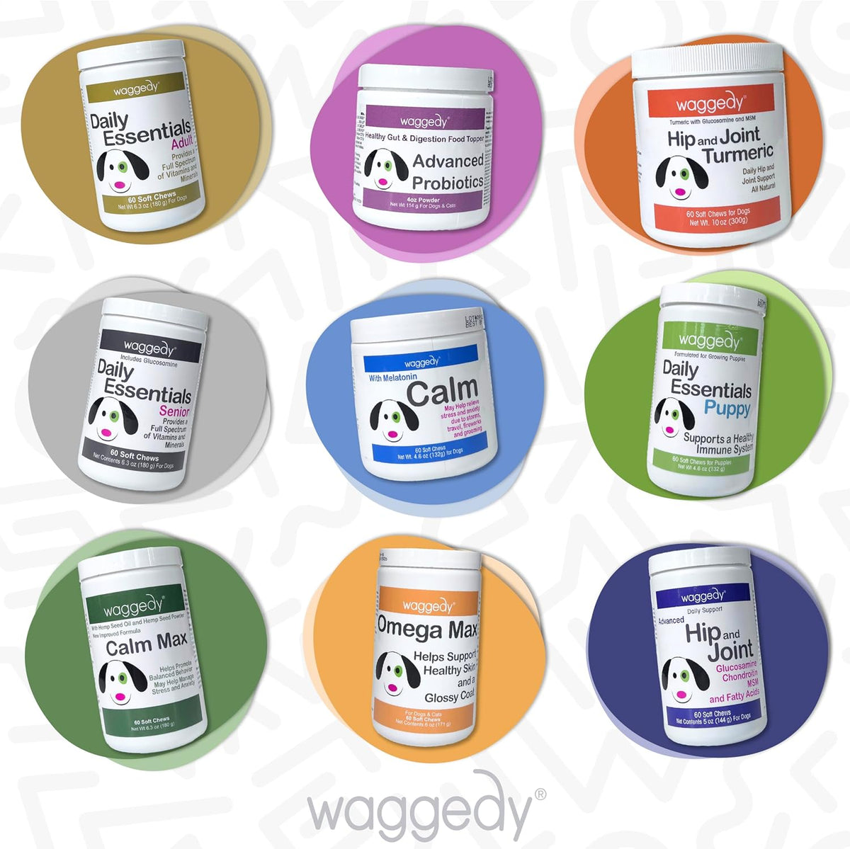 Waggedy Advanced Dog Probiotics Gut and Digestion Food Topper – Probiotic Powder with Digestive Enzymes & Papaya – Gentle Probiotics for Dogs 6+ Weeks – Supports Gut Balance, Comfort & Immune Health - görsel 8